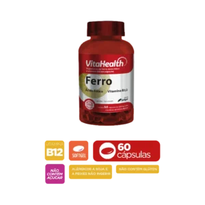 VitaHealth Ferro + B12 + Ácido Fólico - Imagem 1