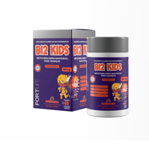 B12 KIDS 280MG MASTIGAVEL FRUTAS ROXAS - Image 2