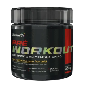 VitaHealth Pré Treino - MELHORIA NA ENERGIA E FOCO DURANTE OS TREINOS - Imagem 1
