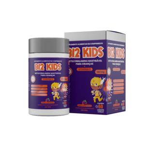 B12 KIDS 280MG MASTIGAVEL FRUTAS ROXAS - Image 1