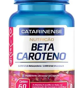 Beta Caroteno - 60 Cápsulas - Catarinense Nutrição - Imagem 1