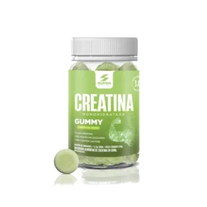 Super Gummy Creatina Sabor Uva Verde (60 gomas) - Imagem 1